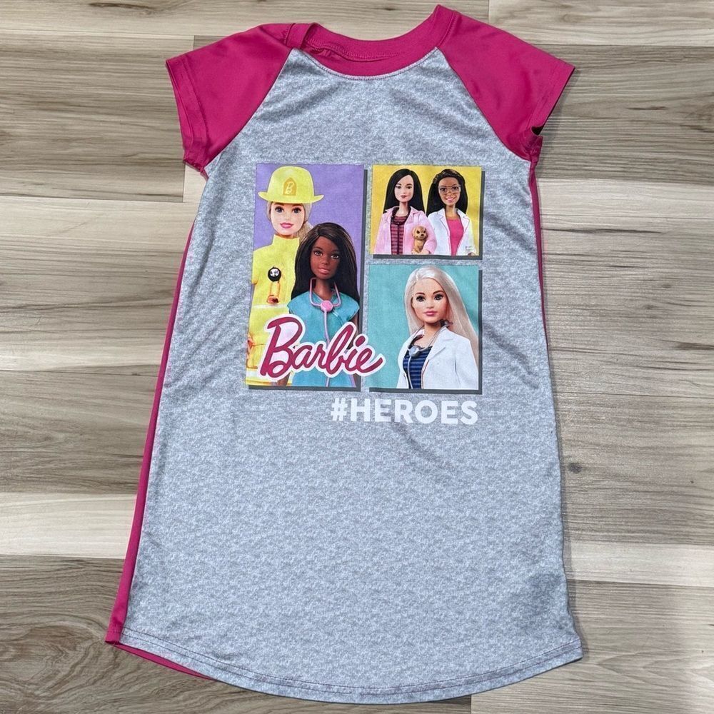 Barbie Heroes Sleep Nightgown Girls Medium